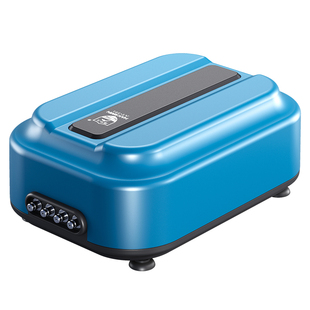 鱼缸氧气泵超静音充氧器家用养鱼增氧机小型打氧机大气量制冲氧泵