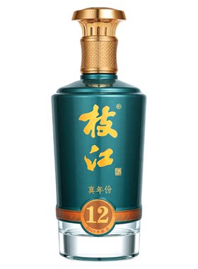 枝江真年份12柔雅浓香风味52度