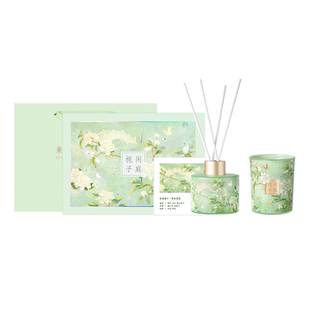 故宫淘宝|空山新雨桂花香薰蜡烛礼盒文创新婚生日礼物女生伴手礼