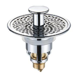 卡贝洗手盆漏水塞洗脸池弹跳芯下水器台盆面盆配件按压式堵孔塞子