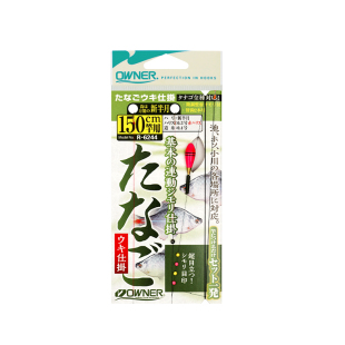日本OWNER欧纳新半月鳑鲏麦穗鱼成品主线组溪流单钩子线小鱼线组