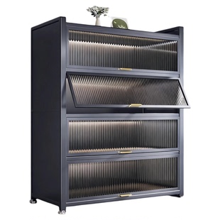 厨房置物架家用落地多层多功能储物柜靠墙一体餐边柜收纳柜碗橱柜