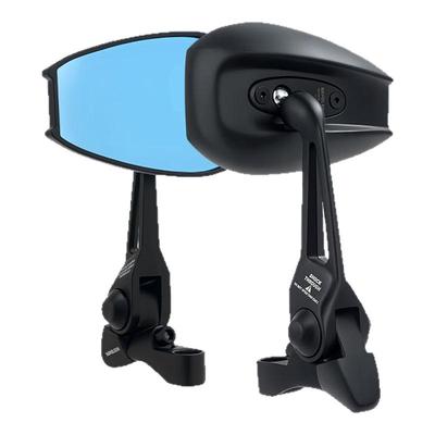 小日子AOS4后视镜全系通用九号小牛黑色反光镜改装高清极核后视镜