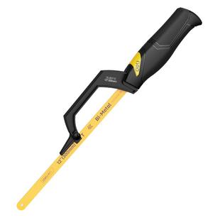 得力锯子家用小型手持钢锯铝合金手工锯木工锯木头板神器金属切割