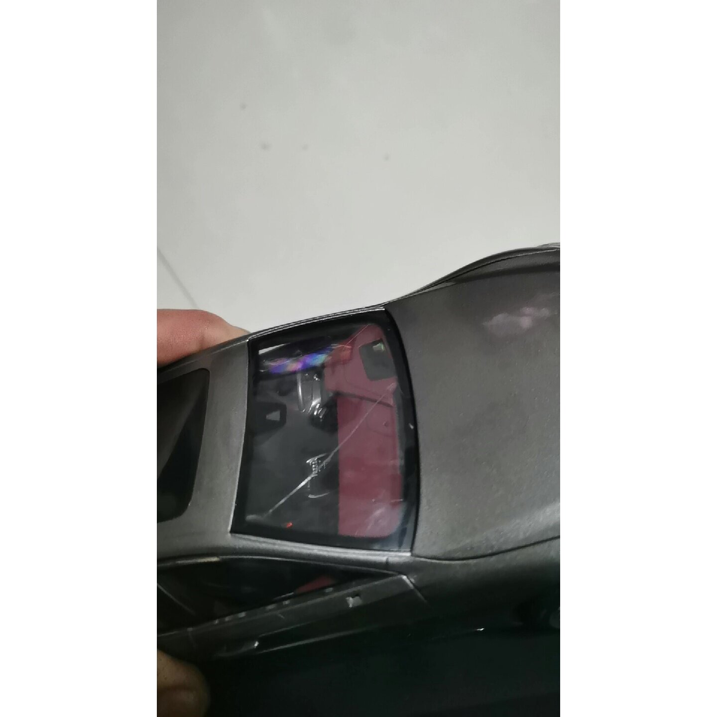议价凌志原厂s500h车模一台铝合金材质1比18前挡风玻璃维修图片