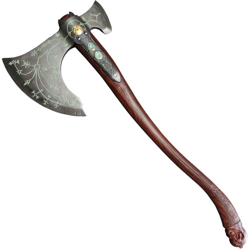 HCMY战神5奎托斯战斧头利维坦之刃1比1全金属奎爷钢铸武器未开刃