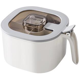 日本四合一调料盒一体多格家用厨房调味品罐盐罐高端密封组合套装