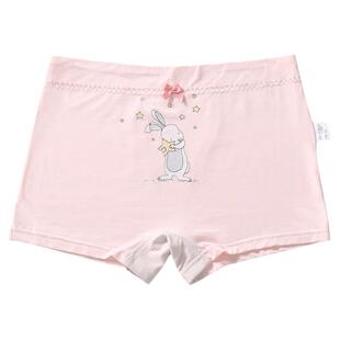 少女内裤高初中学生莫代尔棉发育期12岁女孩平角裤青春期女童四角