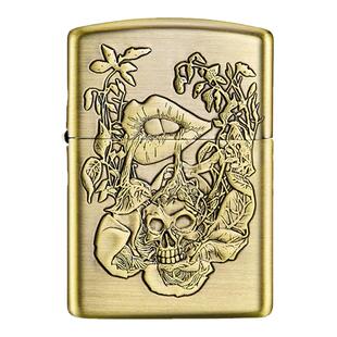 ZIPPO官方旗舰店之宝正品致死方休煤油防风打火机生日礼物送男友