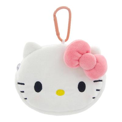 三丽鸥正版美乐蒂库洛米毛绒耳机零钱包hellokitty钥匙书包包挂件