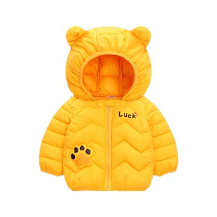 男宝宝羽绒棉服外出男孩冬装婴儿棉袄冬季三一两岁男童棉衣服冬款