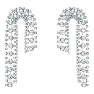 薛凯琪同款丨张柏芝同款NothingButMini N形瀑布水晶耳环时尚耳饰