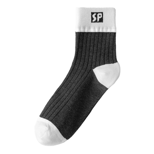 诸暨袜子男款中筒袜秋冬季黑色防臭吸汗加厚7a抗菌男士学生薄长袜