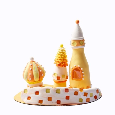 高迪的梦幻小屋手工diy粘土作品