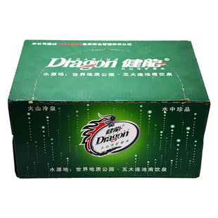 健龙矿泉水五大连池天然含气泡水火山冷矿泉非苏打水200ml*24X2箱
