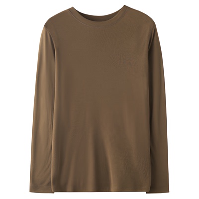 品质感软糯舒适天丝羊毛打底上衣