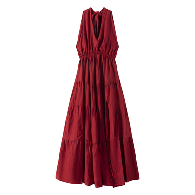 现货当日发出！带胸垫度假裙子！