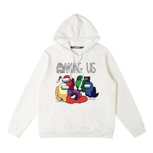 drew太空狼人杀周边卫衣男秋季外套Among Us儿童卡通动漫衣服男童