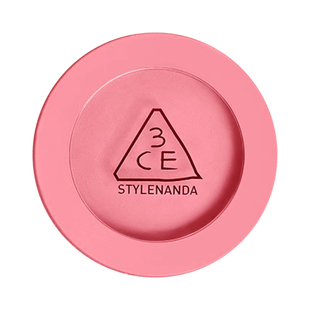 3ce腮红单色甜莓奶霜粉DELECTABLE圆盘膨胀修容提气色粉质细腻