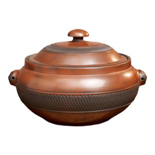 滇匠 汽锅云南气锅鸡蒸锅紫陶汽锅蒸汽鸡专用盗汗鸡一体陶瓷蒸锅