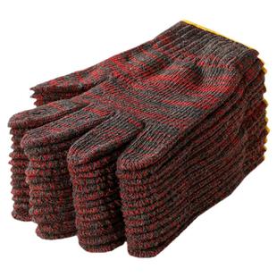 劳保手套耐磨加厚工作防滑工人干活模具搬运修理男女棉线棉纱手套