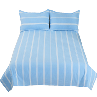 加密加厚老粗布床单单件100%纯棉被套全棉凉席三件套土布夏季被单