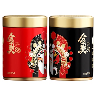 川红茶业非遗工夫红茶金奖85七星特级茶叶浓香型罐装125g*2罐