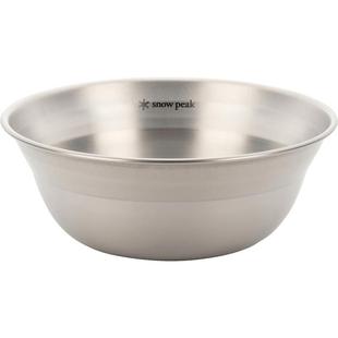 snowpeak雪峰露营户外不锈钢餐盘餐碟汤饭碗TW-030