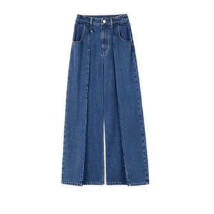 许我耀眼许妍赵露思同款衣服穿搭黑色外搭罩衫披肩直筒阔腿牛仔裤