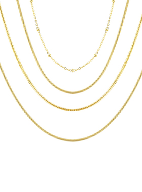 多层叠戴项链女小众设计气质