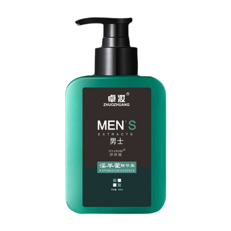 淫羊藿男士沐浴露液专用持久留香古龙精华清爽去油薄荷男私处