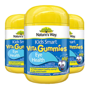 【达人专享】Natures Way佳思敏儿童叶黄素青少年护眼花青素