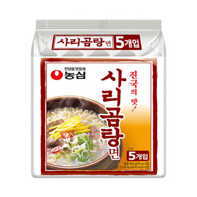 进口农心骨头味方便面