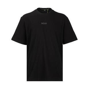 Hugo Boss雨果-博斯男字母logo全棉短袖T恤男士2026春夏新款XY