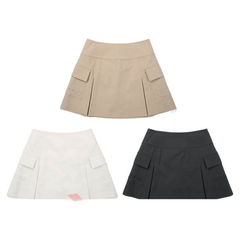 韩国高尔夫服装女款工装口袋短裙