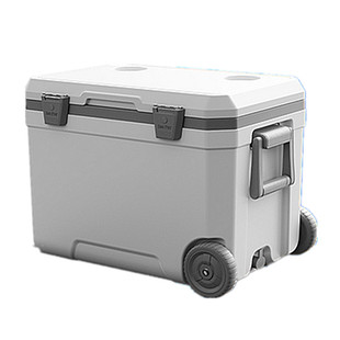 新款全PU海钓箱45升户外露营保温箱车载食品保鲜箱储冰冷藏箱带轮