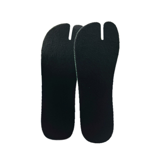 猪蹄加绒加厚保暖鞋垫吸汗透气柔软分趾单鞋学生毛绒加棉鞋垫冬季