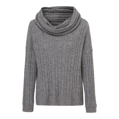 觉织Sensiyarn微光渐条盆领衫设计师款JZHF030