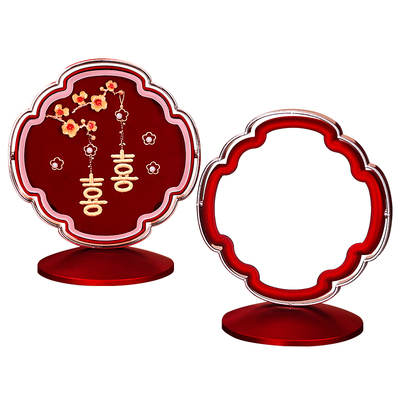 镜子梳子一对结婚用品大全