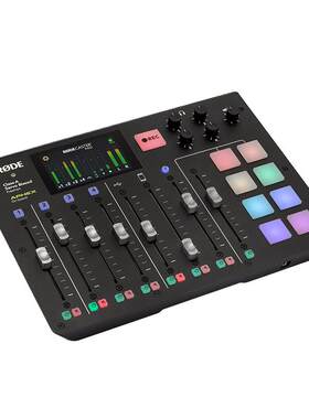 RODE专业播客电台音频制作声卡