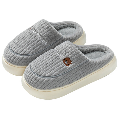 绒面厚底防滑拖鞋|超1.9万次加购