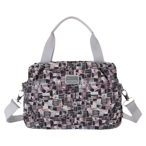 Frazzil/法姿女包手提包新款花色帆布包休闲女式斜挎包百搭妈妈包