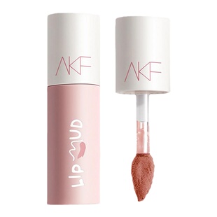 AKF唇泥口红唇釉女唇霜蜜灰粉色丝绒哑光显白m07小众品牌平价学生