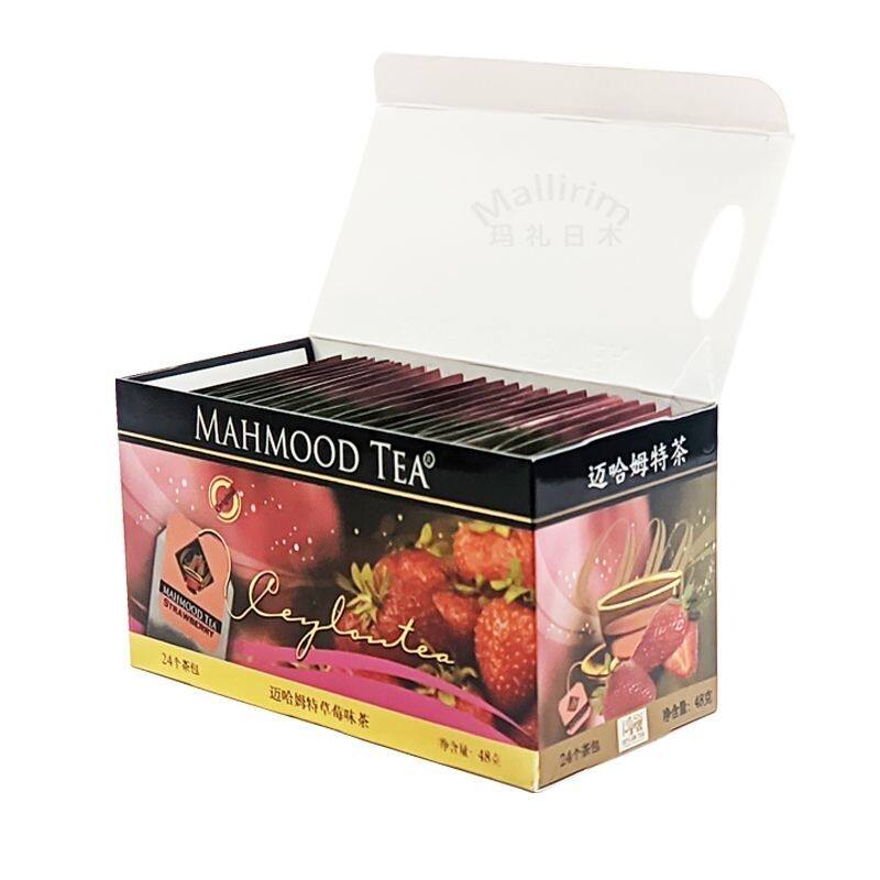 Mahmood Tea 斯里兰卡进口草莓蓝莓樱桃桃子橙子树莓芒果柠檬味茶