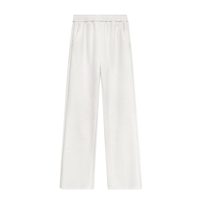 2025秋冬新款醋酸羊毛加绒阔腿裤