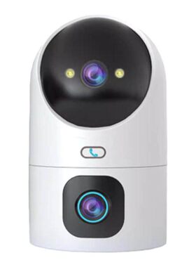 360度wifi监控摄像头免插电