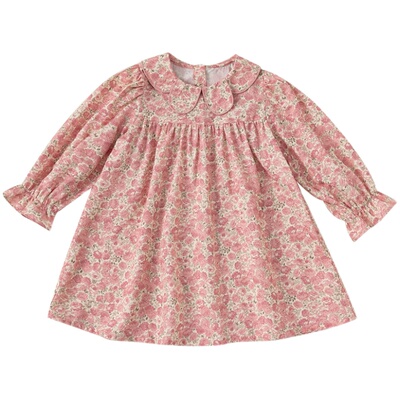 INSbobo甜美女宝碎花连衣裙