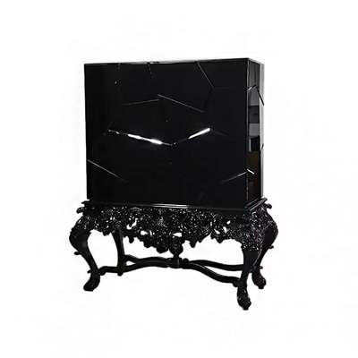 葡萄牙轻奢极简酒柜实木高端定制