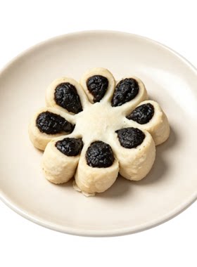 纯素食枣花酥手工枣泥无蛋奶糕点