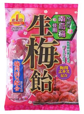 日本进口网红生梅糖理本生梅饴梅子糖硬糖果喜糖